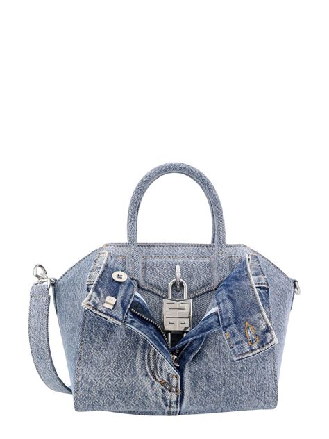 mini antigona givenchy kaufen deutschland|Givenchy mini antigona lock denim tote bag.